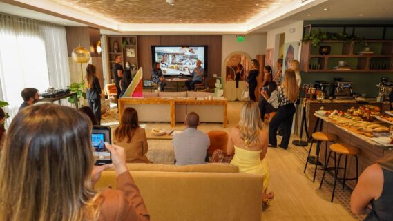 On Monday, December 1, North Development and Ludlow Coffee Supply kicked off Miami Art Week with their “Wake The Art Up” event, bringing together Miami’s creative community for a morning of culture, conversation and, of course, art. Guests enjoyed Ludlow’s signature brews, light bites, and a Q&A with local artist Francisco Lo Castro, who offered insight into his work and creative approach.@ 1200 Brickell Ave., 18th floor, Miami, FL
(Credit: Bulldog Media)