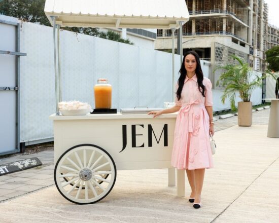 On Tuesday, December 2, Naftali Group welcomed guests to JEM Private Residences’ sales gallery for an exclusive Art Basel preview of its newest installation. The evening featured an exclusive look at JEM Private Residences’ custom-built “JEM,” created to honor and celebrate Miami’s art scene, and guests witnessed the installation’s ascent into the Miami skyline while enjoying hors d’oeuvres and cocktails. The moment was a true fusion of art, architecture and design, underscoring Naftali Group’s commitment to innovation. (Credit: BFA)