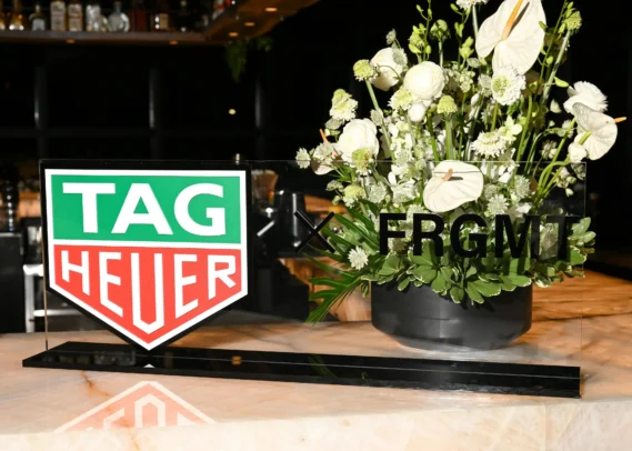 atmosphere at the Tag Heuer x Fragment Carrera Chronograph launch party on Dec. 3, 2025. Photography by Madison Voelkel/BFA.com. Courtesy of Tag Heuer.