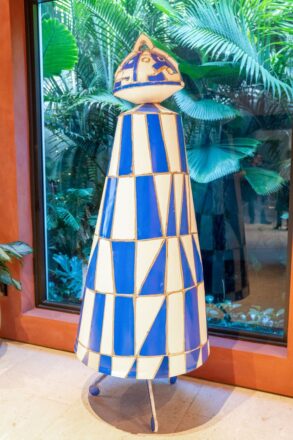 Artist Marcel Dzama at Jean-Georges Miami Tropic Residences Sales Gallery