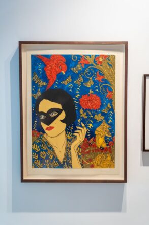 Artist Marcel Dzama at Jean-Georges Miami Tropic Residences Sales Gallery