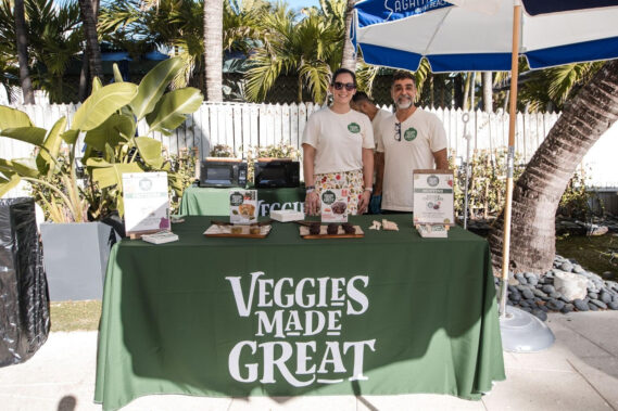 The 24th Iconic Sagamore Brunch, part of BitBasel’s 6th Annual Miami Art Week fair “Fingerprints of Humanity,” welcomed more than 1,000 guests who enjoyed bites by Veggies Made Great at The Sagamore South Beach on December 6. (Photo Credit: WorldRedEye.com)