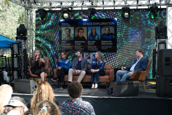 BitBasel’s Sea & Space Summit, curated by former NASA astronaut and artist Nicole Stott, took place  at The Sagamore Hotel South Beach on December 4. (Photo Credit: Courtesy of Grant Pauli on behalf of BitBasel)