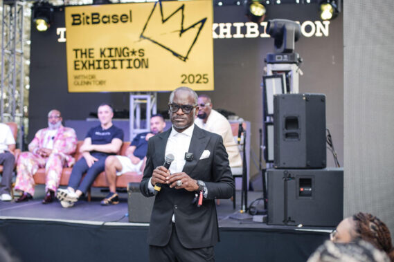 BitBasel closed Miami Art Week with The Kings Exhibition – curated by Dr. Glenn Toby – which offered a moving tribute to Jean-Michel Basquiat through artworks, curatorial insights, and discussions on identity, cultural legacy, and public art at The Sagamore Hotel South Beach on December 6.(Photo Credit: WorldRedEye.com)  