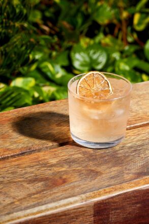 Relax in The Elser’s private lounge areas or massive hot tub offering panoramic skyline views while indulging in the Naked Paloma ($16), with Bare Zero-Proof reposado tequila, Fever-Tree grapefruit soda, lime juice, agave and Tajín.