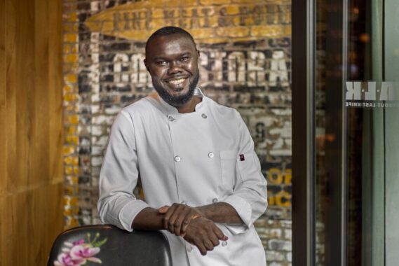 Chef Oumar Diouf of Arlo Wynwood