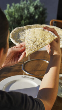 Pistachio Pizza (Credit: Mister O1 Extraordinary Pizza)