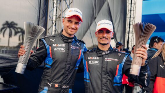 Müller and Wehrlein secure Miami double podium for Porsche factory team