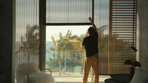 The home's carefully framed views showcase the relatively untouched stretch of coastline.Photo credit: Ryan Lester, Architecture Sarasota