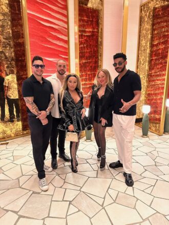 Reality TV fan favorites, Darcey Silva and Stacey Silva were spotted enjoying a glamorous weekend getaway at Virgin Hotels Las Vegas
