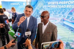 Left to Right: Vice Chairman Kionne L. McGhee at the groundbreaking for the Sports Performance Hub at Homestead Regional Park.(Photos by: District 9 Office/Miami-Dade County)