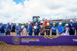 Left to Right: Vice Chairman Kionne L. McGhee at the groundbreaking for the Sports Performance Hub at Homestead Regional Park.(Photos by: District 9 Office/Miami-Dade County)
