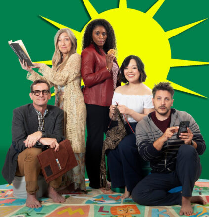 Cast of Eureka Day. Photo credit: Magnus Stark, 2026.