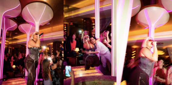 Bebe Rexha performs live at Delilah Miami during Miami Music Week. (photo credits: Ryan Rivas)