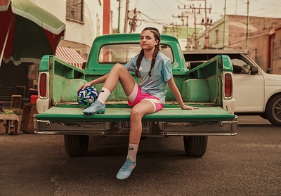 Loradana Paletta, U.S. U17 women's national team member and LOTTO's first U.S. NIL athlete in the new LOTTO global brand campaign.