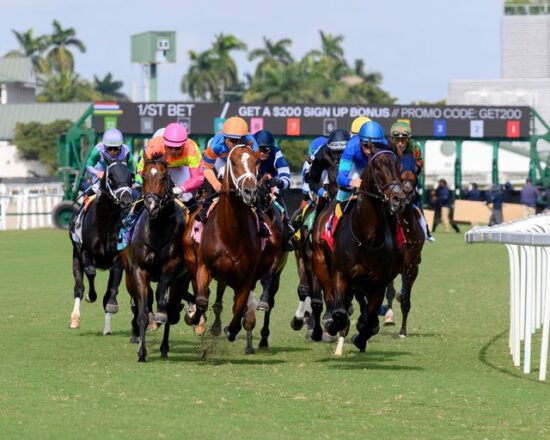 Gulfstream Park Racing (Credit: Adam Coglianese